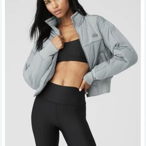 ALO Drop Top Jacket in Cosmic Grey
